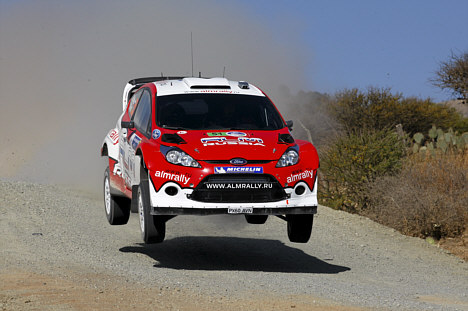 Evgeny Novikov – Ford Fiesta RS WRC.
